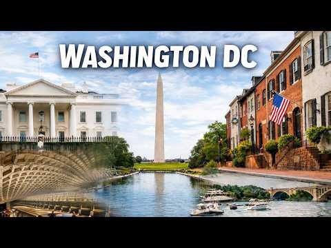 Washington DC Like a Local: Hidden Gems, Georgetown & National Mall 4K Tour 🇺🇸