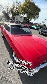 1968 Chevrolet Chevelle Convertible $39,900 Maple Motors #1968 #chevrolet #chevelle #convertible