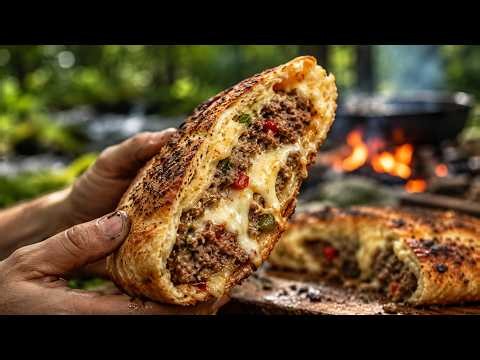 🤯 A BURGER INSIDE A PIE?! 🍔🥧🔥 Ultimate Cheeseburger