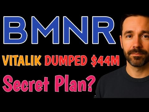 BMNR: VITALIK JUST DUMPED $44M?? The Truth Will Shock You, Ethereum future?