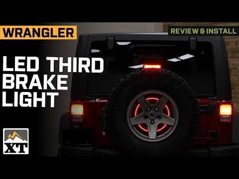 Jeep Wrangler Spare Tire LED Third Brake Light Review & Install