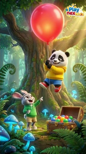 GIANT TOY BOX SURPRISE! 🎁✨ | Panda & Bunny Ep. 9 | Kids 3D Animation #Shorts