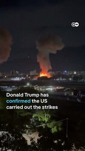 Trump: Maduro 'captured and flown out of the country' | DW News