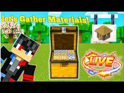 Let’s Play Minecraft #3 – Gathering Materials & Getting Started