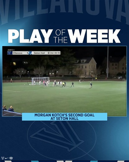 Villanova Women's Soccer on X: "▶️ still can't believe this goal from @morgankotch16 🫨" / X