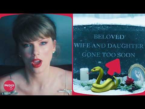 Top 10 Things You Missed in Taylor Swifts Patient Zero Music Video