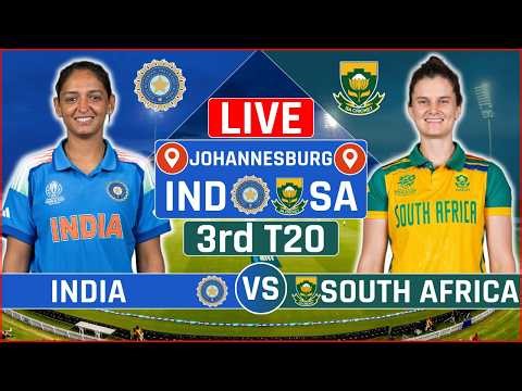 India Women vs South Africa Women 3rd T20 Live | IND W vs SA W 3rd T20 Live Scores & Commentary