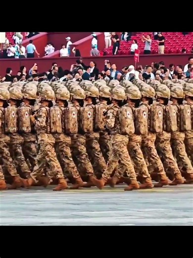 Let's watch the Chinese army march. It's even more synchronized than AI #chinamilitaryparade