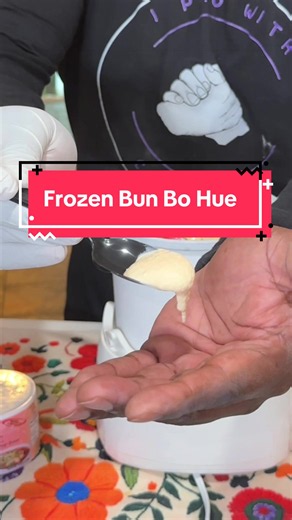 Nobody has gone further than me when it comes to Bún Bò Huế… and I can prove it! 😂🍦 I took the seasoning from my favorite Vietnamese noodle soup and turned it into ice cream. I know it sounds crazy, but somehow, it actually worked! You think you love Bún Bò Huế more than I do? Prove it! 😂🇻🇳 Chắc không ai sáng tạo với món Bún Bò Huế nhiều như tôi đâu… và tôi có bằng chứng đây! 😂🍦 Tôi đã lấy gia vị của món bún bò Huế yêu thích và biến nó thành kem. Nghe có vẻ điên rồ, nhưng không ngờ thành 