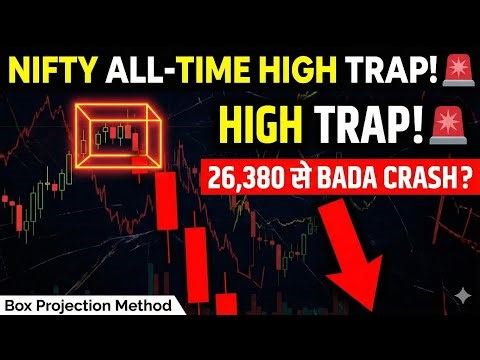 Nifty Prediction: 26,380 se Reversal Confirm? 🚨 | Trap Trading Strategy