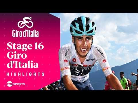 RIVALS OBLITERATED! 🍿 | 2026 Men's Giro d'Italia Stage 16 Race Highlights | TNT Sports Cycling