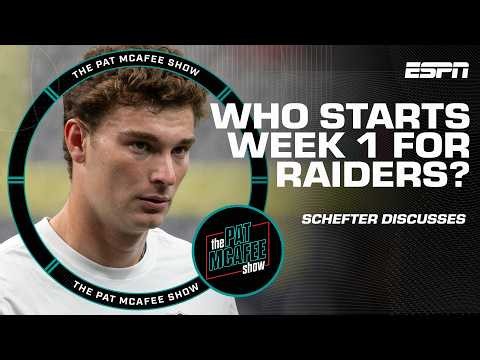 Schefter updates the latest waiver claims + Who will start for Raiders in Week 1? | Pat McAfee Show