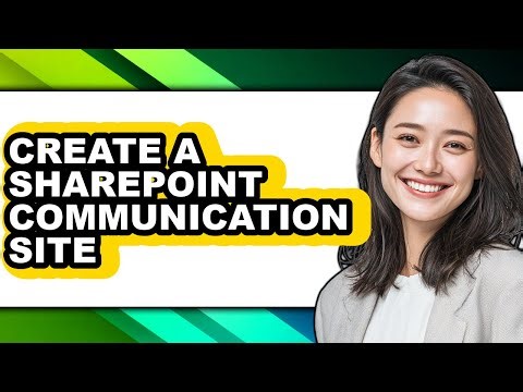How to Create a Sharepoint Communication Site - Step by Step