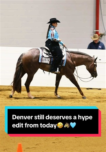 Denver still deserves a hype edit from today🤣🐴🩵 #FirstThingzFirst | denver