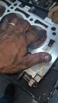 The engine seized up, went bad, bent 8 valves.