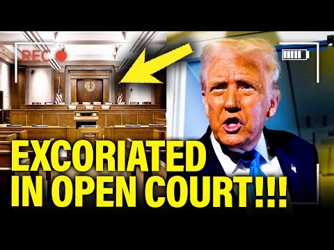 Judge EXCORIATES Trump in OPEN COURT for FED CLAIM