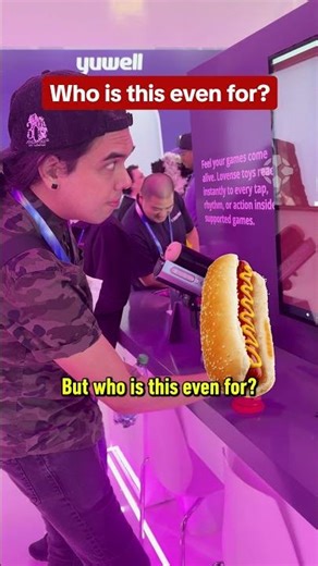 This video game controller is NSFW #ces