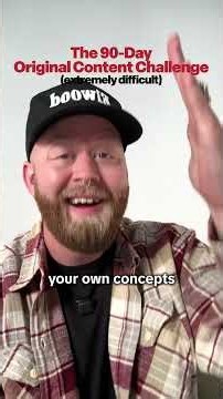 90 Day Content Challenge