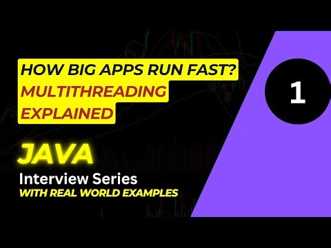 How Big Apps Run Fast? 🤯 Multithreading Explained #java #multithreading 