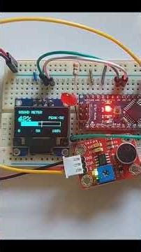 Sound Meter with Arduino Nano and LED