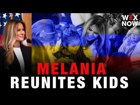 Melania Trump reunites fifth group of displaced children from Russo-Ukraine War