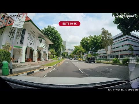 BlackVue ELITE 10: 4K HDR Singapore Driving (Day & Night)