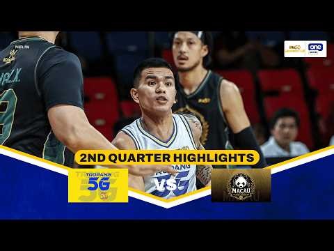 MACAU vs TNT | 2ND QUARTER HIGHLIGHTS | PBA SEASON 50 GOVERNORS' CUP