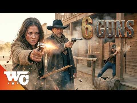 A Bounty Hunter Trains Her to Avenge Her Family | 6 Guns | Full Free Western Action Movie