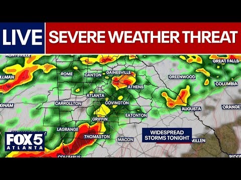 LIVE | Severe storm threat and tornado risk across Southeast; Ted Turner dies at 87