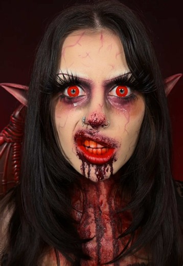 Demon Fairy Halloween Makeup Look — Pretty & Creative