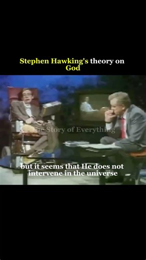 Stephen Hawking's Theory On God | The Story of Everything #shorts
