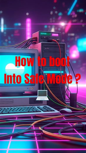 How to boot into Safe Mode using MsConfig? #pctips #techtips #fypシ #computerscience #shorts #windows