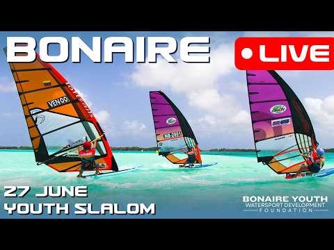 LIVESTREAM - Bonaire Youth World Cup | PWA Youth Slalom Tour