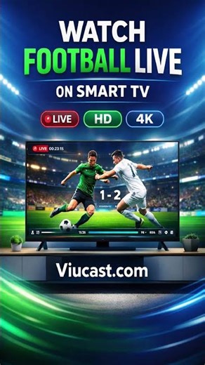 How to Watch Live Football on Smart TV #footballlive