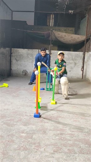 Tcone cricket Batting Drills! Basic T-Cone for beginners #shorts #foryou #tconedrills #ytshorts #top