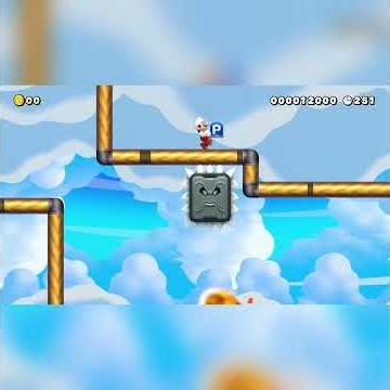 Bowser Ship Castle by Dry'Bowser #shorts 🍄Super Mario Maker 2 ◆ Switch 2 ◆ No Commentary #edt