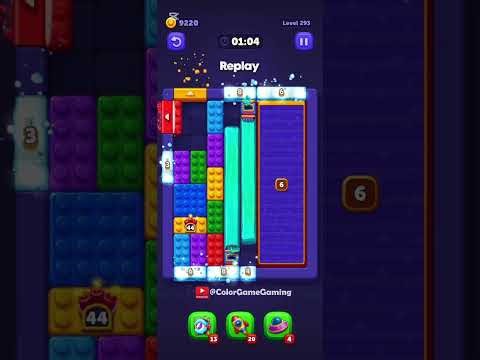 Block Out! Level 293 Solution Walkthrough