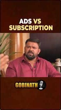 The Hidden Revenue Strategy of Top Digital Creators| Youtube MD | Ajay Vidyasagar | Gobinath #shorts