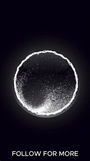 Particle Crystal Ball using HTML, CSS & JavaScript #fyp #programming #coding
