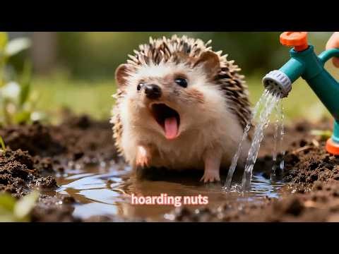 Hedgehog Chaos The Wildest Backyard Roll Ever!