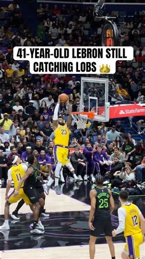 Year 23 LeBron different 😤 (via @LADE24)