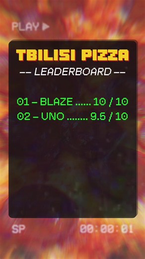 @Blaze: this place is next level!!! My favourite pizza in Tbilisi so far. What are you waiting for? 🤤 #tbilisi #tbilisigeorgia #visitgeorgia #georgianfood #pizza