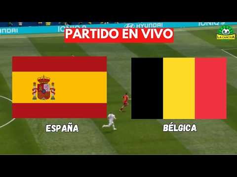ESPAÑA VS BÉLGICA 🔴EN VIVO | 4TOS DE FINAL | HOY SALE EL RIVAL DE FRANCIA!!! #envivo