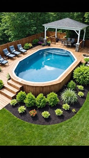 The perfect pool for your backyard😍
