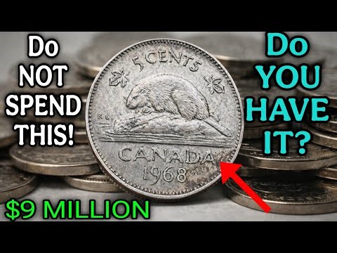 💰 Top 3 Super Rare Canada 5 Cents Coins Worth Millions 😱 | Valuable Canadian Nickels You Must Find!