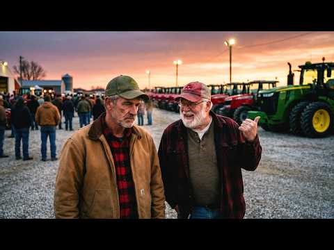 The John Deere 9R—The Tractor That Ended 40 Years of Massey Ferguson Loyalty at a Retirement Auction