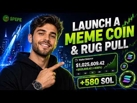 HOW I RUG PULL A MEME COIN IN 9 MINUTES (NEW METHOD)