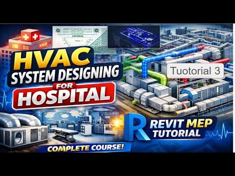 HVAC System Designing for Hospitals | HVAC Isolation Room in Hospitals | Tutorial-3
