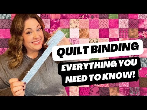 Quilt Binding Step-by-Step | Easy Quilting Binding Tutorial with Perfect Mitered Corners