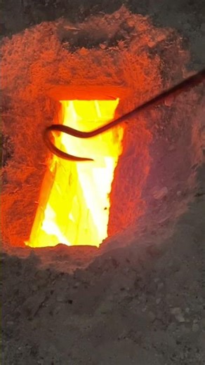 How bricks are fired in a night brick factory